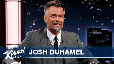 Jimmy Kimmel Helps Josh Duhamel With His Wedding Vows Youtube