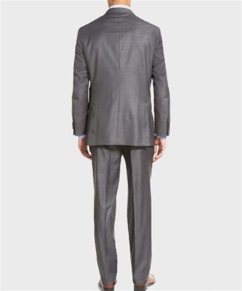 Lucifer Morningstar Wool Blend Grey Suit Coat Oskar Jacket