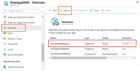 Run Background Tasks With Webjobs Azure App Service Microsoft Learn