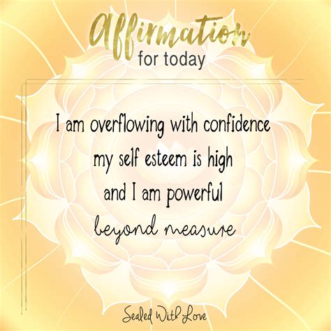 This Is A Great Affirmation To Boost Your Self Esteem Affirmations