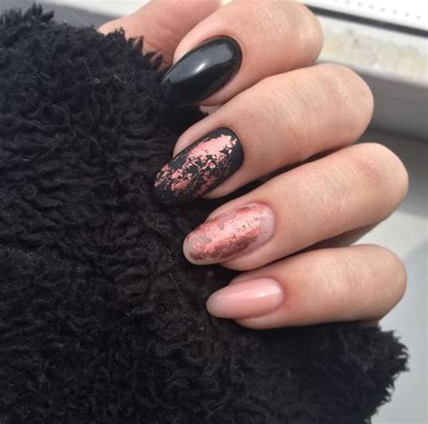 10 Elegant Rose Gold Nail Designs That You Should Try Gold Chrome Nails