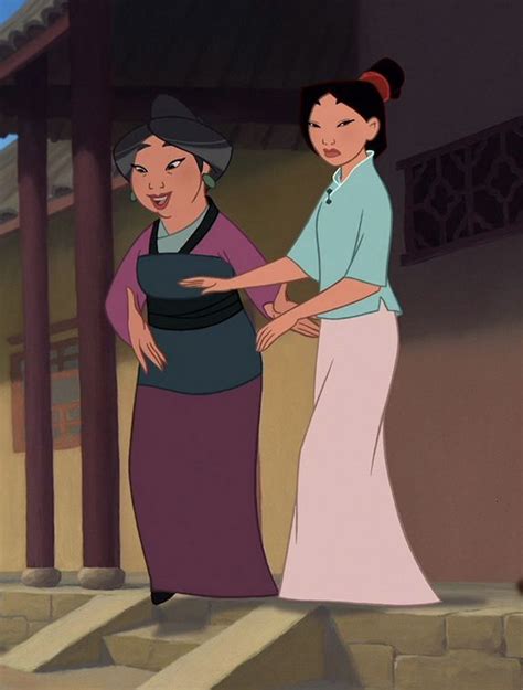 Mother Fa And Mulan Mulan 1998 Mulan Disney Disney Disney