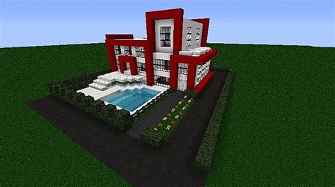 Modern Mini Mansion Minecraft Map