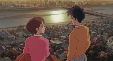Shizuku Tsukishima y Seiji Amasawa enamorados Анимационная студия