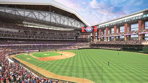Texas Rangers New Globe Life Field Ballpark To Boast New Technology