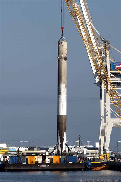 This document is not intended for detailed design use. 'Poyekhali!': SpaceX Falcon 9 FT first stage returns to Port Canaveral - SpaceFlight Insider