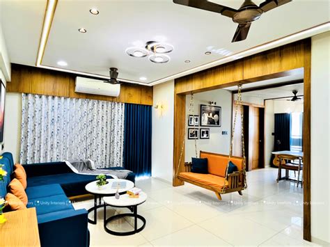 3 Bhk Interior Designing In Ahmedabad Unity Interiors