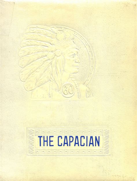 1960 Yearbook From Capac High School From Capac Michigan For Sale