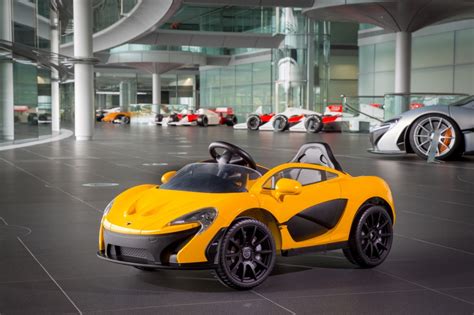 Mclaren P1 Fully Electric Roadster For Kids Needs Just 2 Seconds To