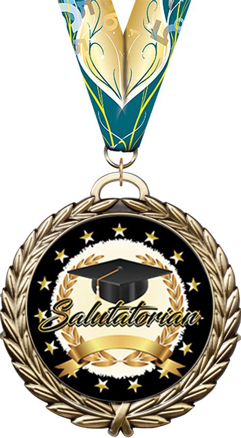 Valedictorian Salutatorian Xl Wreath Frame Insert Medal Trophy Depot