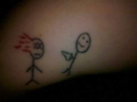 40 Best Stick Figures With Tattoos Images On Pinterest Funny Tattoos