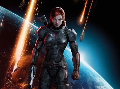 Hd Wallpaper Mass Effect 3 Commander Shepard Female Games Planet