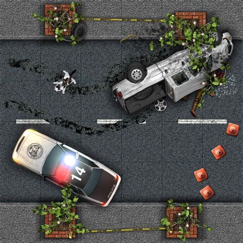 Shadowrun dowd street map : Modern street - accident | Tabletop rpg maps, Modern map ...