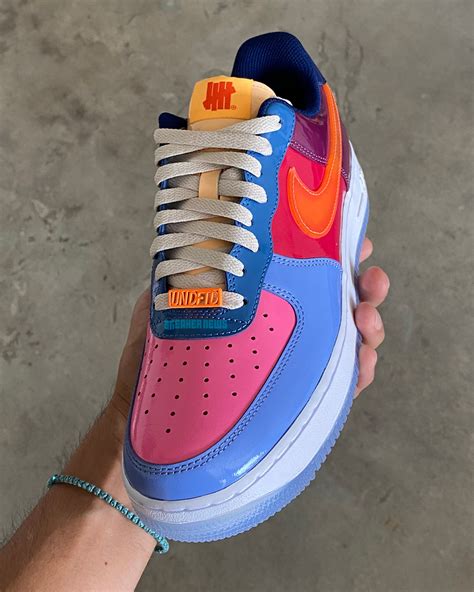 Undefeated Nike Air Force 1 Low Multi Patent Dv5255 400