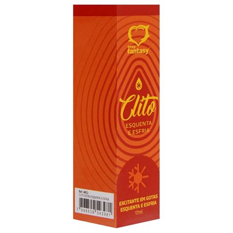 Clito Excitante Em Gotas Esquenta E Esfria 17ml Sexy Fantasy