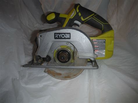Ryobi P506 18v One 5 12 Cordless Circular Saw Bare Tool Only Ebay