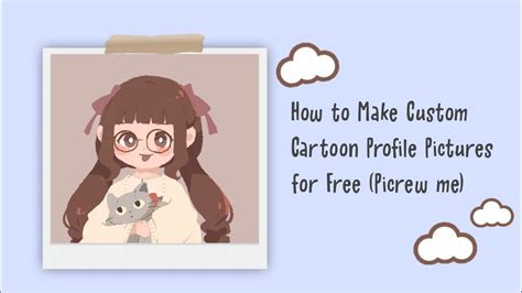 How To Make Custom Cartoon Profile Pictures For Free Picrew Me ლo