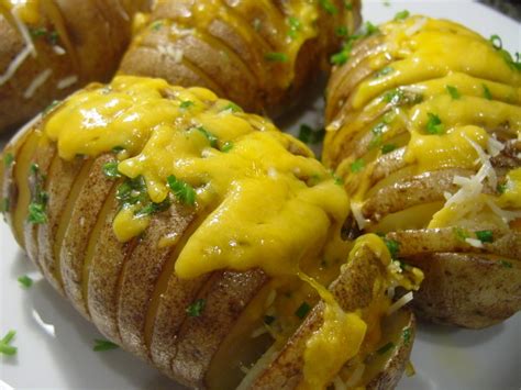 Sliced Baked Potatoes Recipe