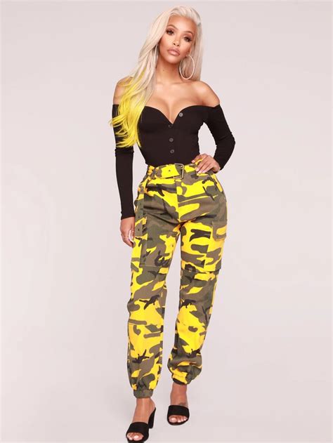 Fashion Camouflage High Waisted Trouser For Women Wholesale7 Blog Latest Fashion News And Trends