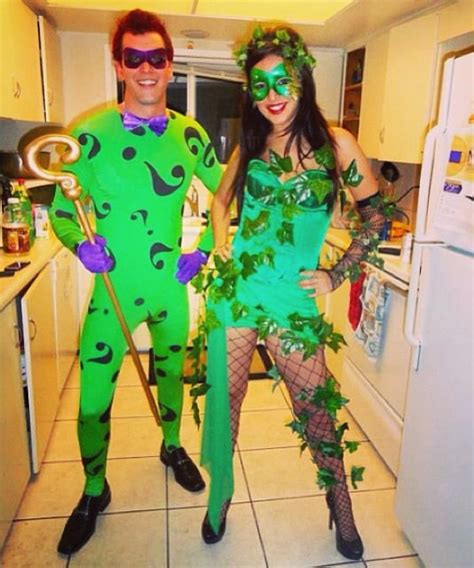 Poison Ivy And The Riddler Sexy Couples Halloween Costumes Popsugar