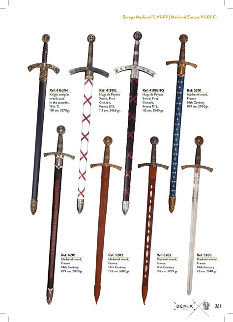 Swords 2 Denix Swords 6202 Cutlery