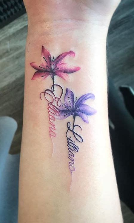 Name Tattoos For Moms Tattoos With Kids Names Baby Tattoos Tattoos