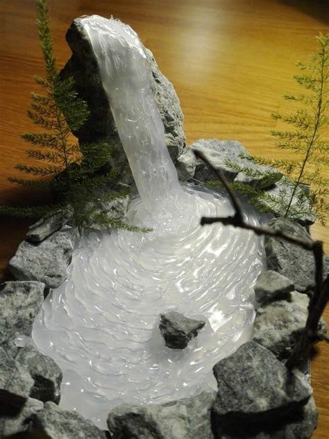 Hot Glue Waterfall Hot Glue Crafts From Recycled Materials Terrarium Hot Sex Picture