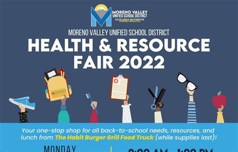 Mvusd Health And Resource Fair 2022 23300 Cottonwood Ave Moreno Valley