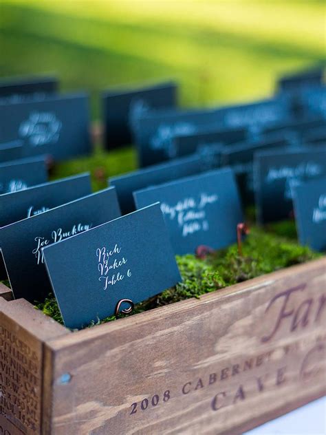 17 Chic Ways To Decorate With Rustic Wooden Crates Escort Card