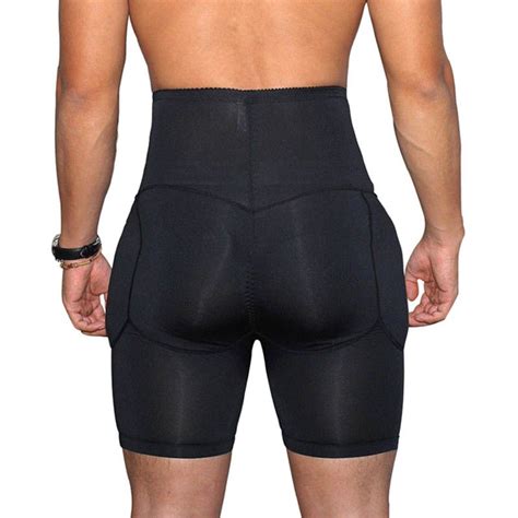 2020 Men Butt Lifter Padded Underwear Buttocks Enhancer Hip Shaper Boxer Shorts Ik88 From