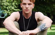 redhead jake hold men ginger guys boy male man red boys beautiful tumblr cute gauges attractive redheads model piercings hair