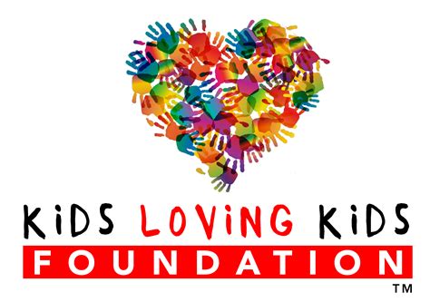 Kids Loving Kids Logo Helping Kids Non Profit Organization Helping