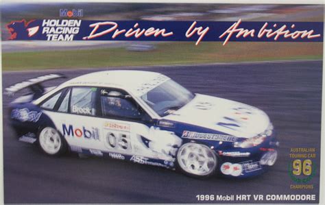 Holden Racing Team Hrt Vr Commodore 1996 Hrt Specifications Card Sticker