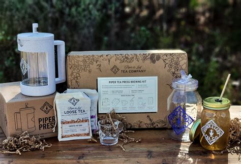 Piper Press Brew Kit Piper And Leaf Tea Co