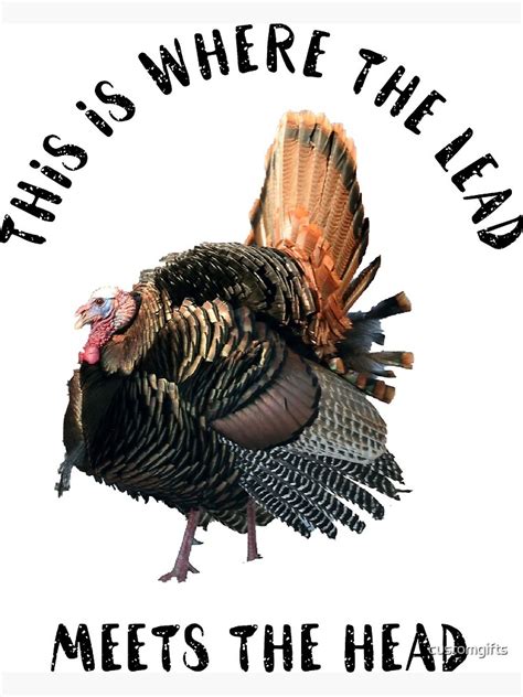 Funny Turkey Hunting Quote Canvas Print By Customts Redbubble