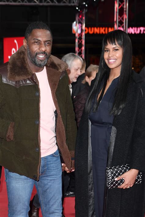 Idris Elba And Fiancee Sabrina Dhowre Make First Post Engagement Red