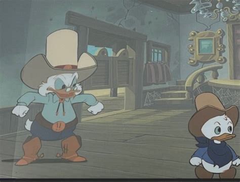 Lot Art Ducktales 3 Production Cels Copy Background Uncle