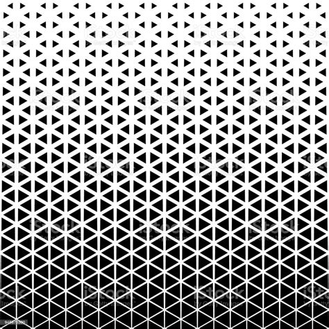 Halftone Triangle Pattern Stock Illustration Download Image Now Istock