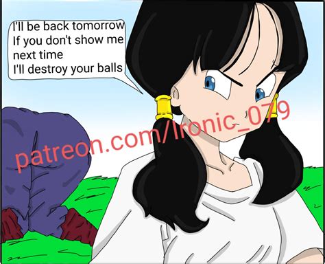 Gohan Tries To Teach Videl To Fly By Ironic079 On Deviantart