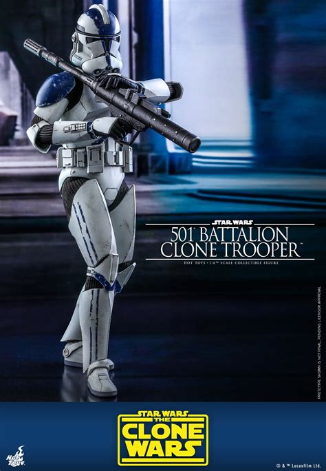 501st Battalion Clone Trooper Hot Toys 16th Scale Collectibles