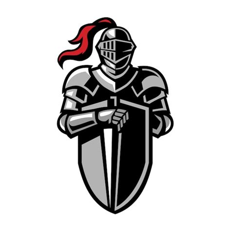 Premium Vector Knights Badge Logo Design