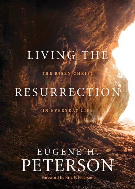 Living The Resurrection By Eugene H Peterson Fast Delivery At Eden