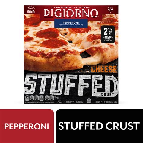 Digiorno Pepperoni Stuffed Crust Pizza 222 Oz Frozen