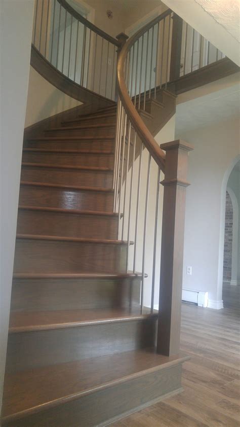 Curved Staircase Packages Designed For Curved Stairs — Stair Treads