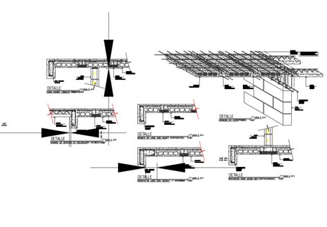 Expansion Second Floor Plan And Section Detail Dwg File Cadbull