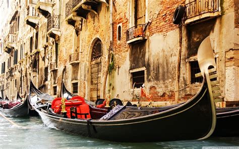 Venice Gondola Wallpapers Wallpaper Cave