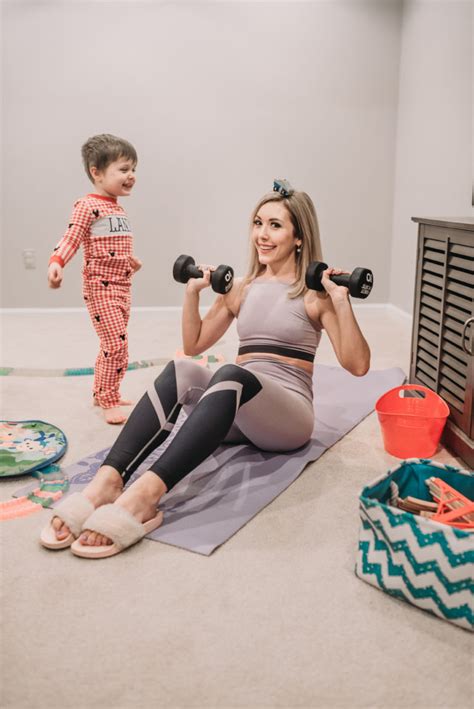 fitness routines for busy moms