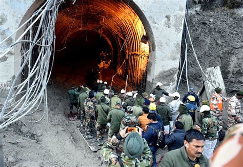 multi agency rescue op inside uttarakhand s tapovan tunnel underway india news