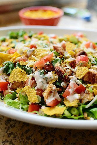 Crecipe.com deliver fine selection of quality pioneer woman cowboy taco salad recipes equipped with ratings, reviews and mixing tips. Chicken Taco Salad | Recipe | Food network recipes, Food ...