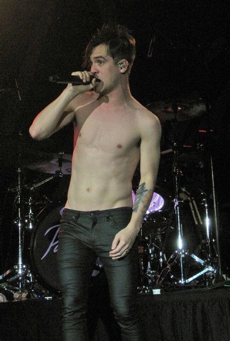 I was at the infamous summerfest concert where brendon urie stripped down to his pantaloons and wingtips with his trousers around his ankles. Image - Brendon Urie - Shirtless - 1.jpg | Panic! At The ...